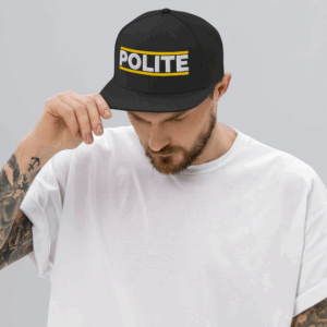 POLITE-Snapback-Cap