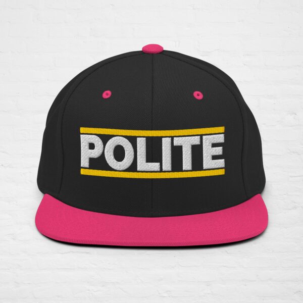 POLITE-Snapback-Cap – Bild 10