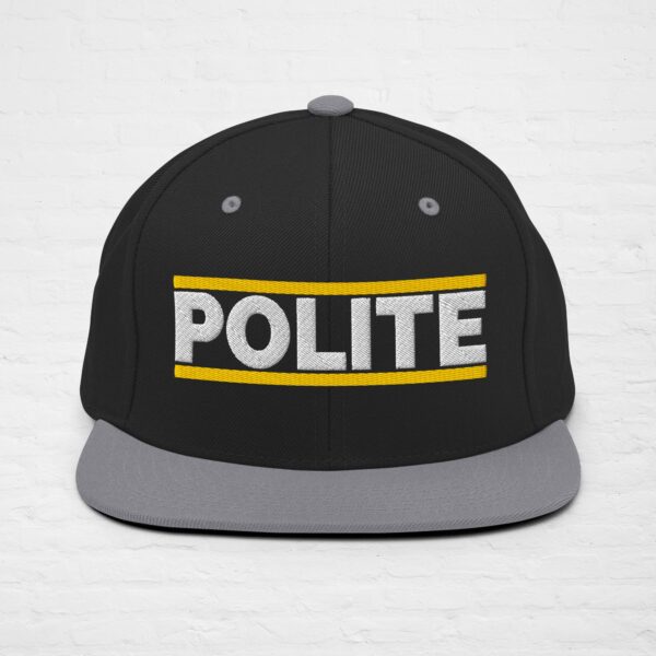 POLITE-Snapback-Cap – Bild 11
