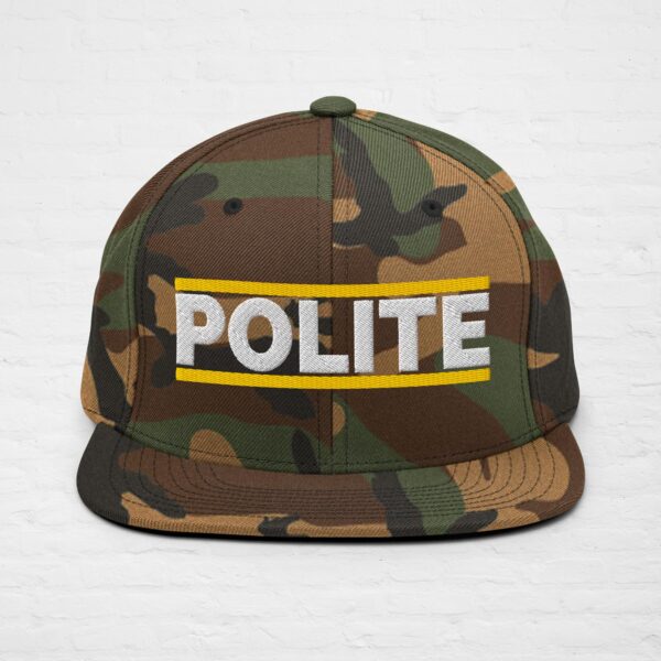 POLITE-Snapback-Cap – Bild 14
