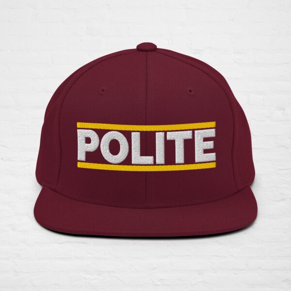 POLITE-Snapback-Cap – Bild 15