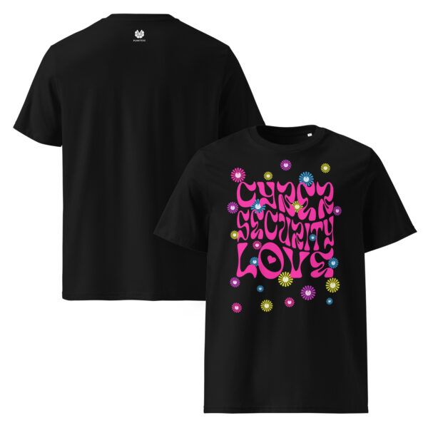 Herren-T-Shirt – Peace, Love & Protection. – Bild 6