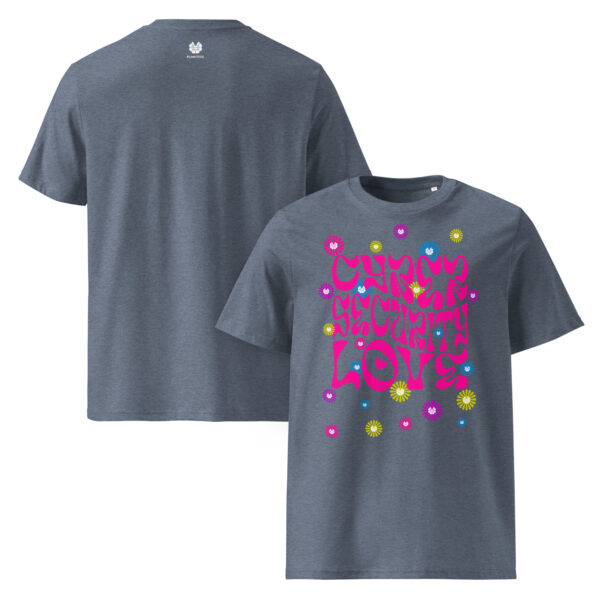Herren-T-Shirt – Peace, Love & Protection. – Bild 9