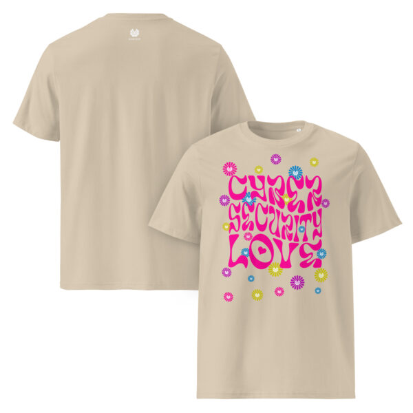 Herren-T-Shirt – Peace, Love & Protection. – Bild 10