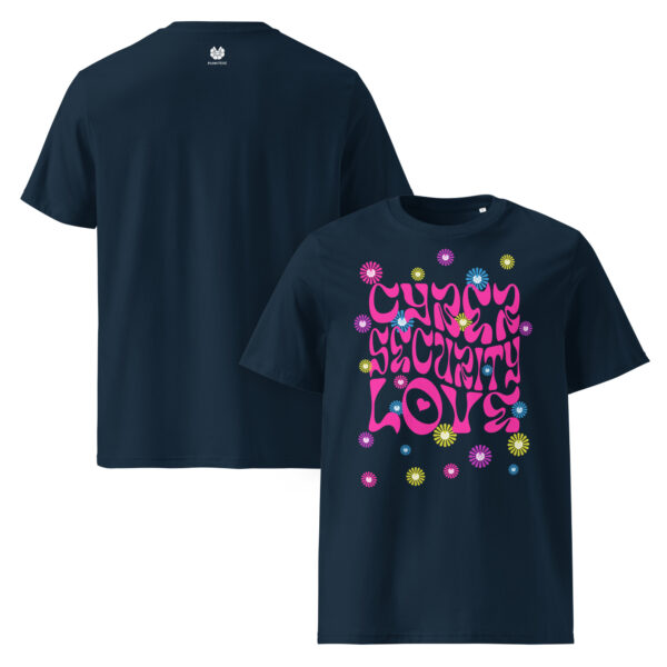 Herren-T-Shirt – Peace, Love & Protection. – Bild 7