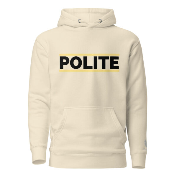Herren-Kapuzenpullover - Bright Polite – Bild 5