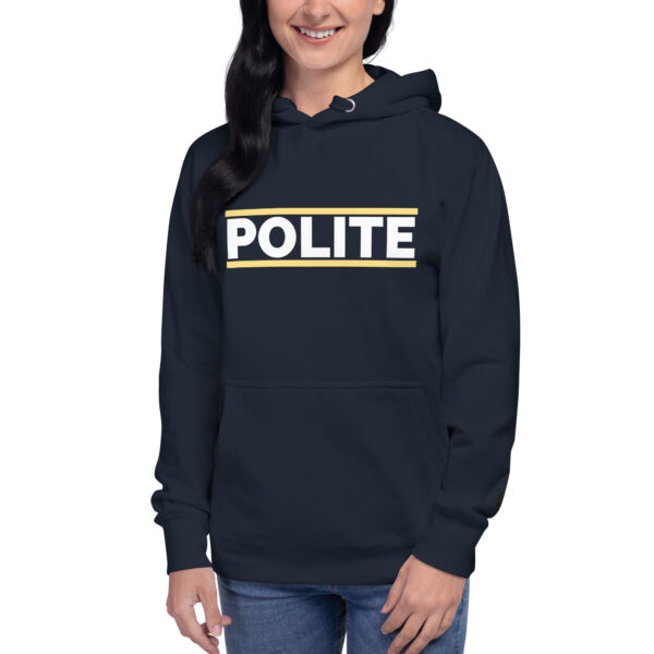 Damen Kapuzenpullover - Polite – Bild 3