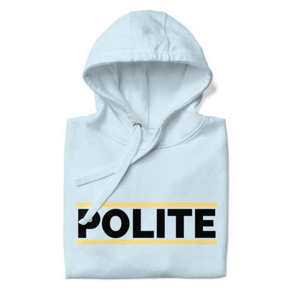 Herren-Kapuzenpullover - Bright Polite – Bild 11