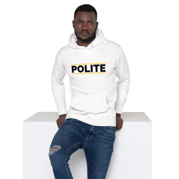 Herren-Kapuzenpullover - Bright Polite – Bild 8