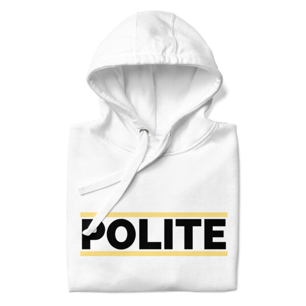 Herren-Kapuzenpullover - Bright Polite – Bild 13